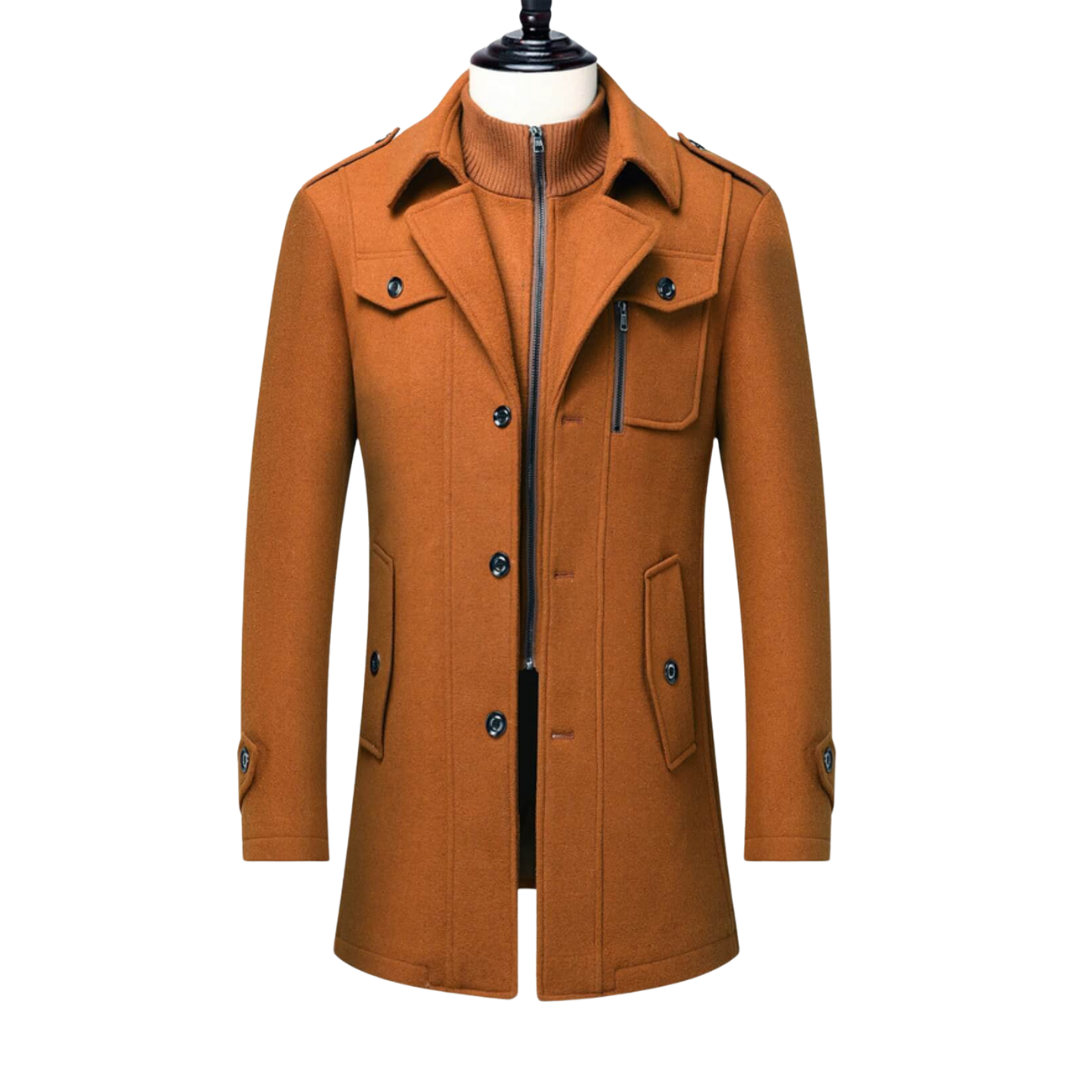 Zimní bunda WoolGuard ve stylu Peaky Blinders