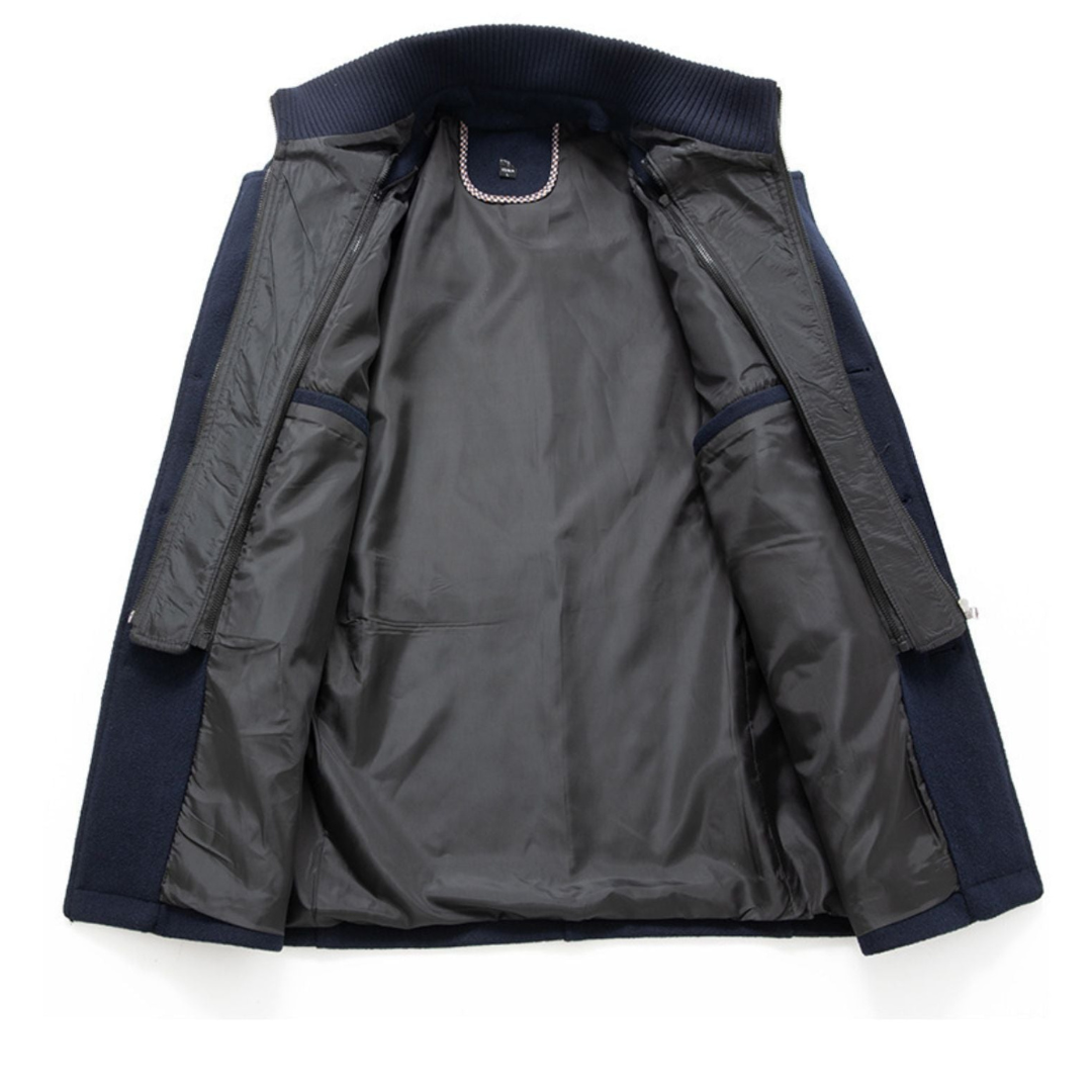 Zimní bunda WoolGuard ve stylu Peaky Blinders