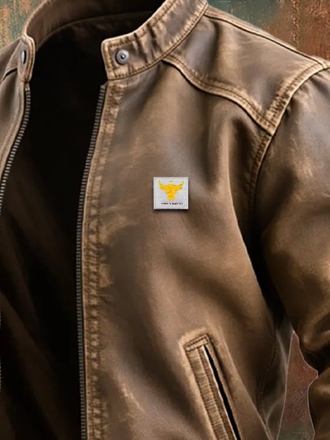 BLEZKA S STÁRNOUCÍ KŮŽÍ HNĚDÉ V KLASICKÉM STYLU