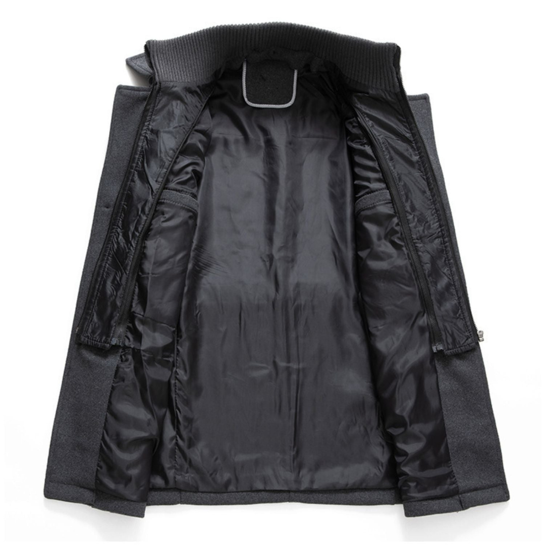 Zimní bunda WoolGuard ve stylu Peaky Blinders